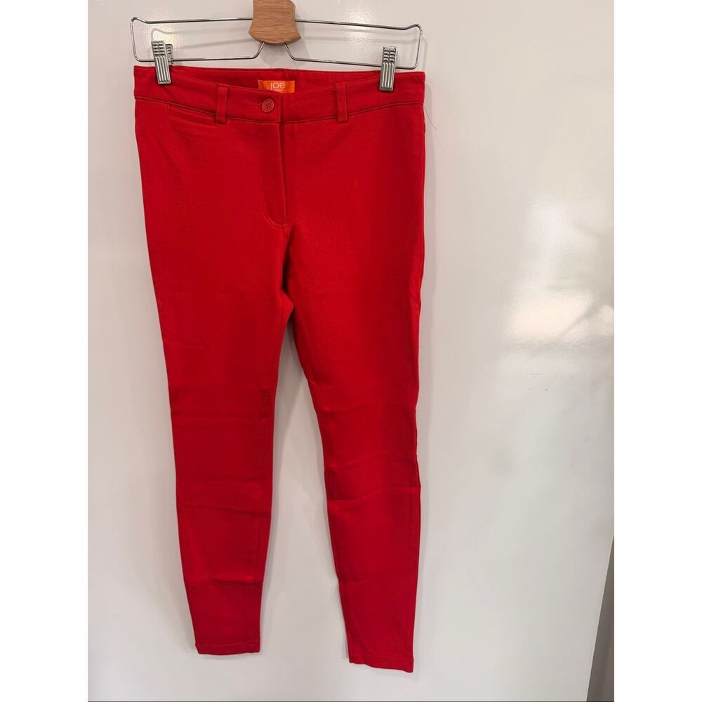 Joe Fresh Red Skinny Stretch Pants Size 4